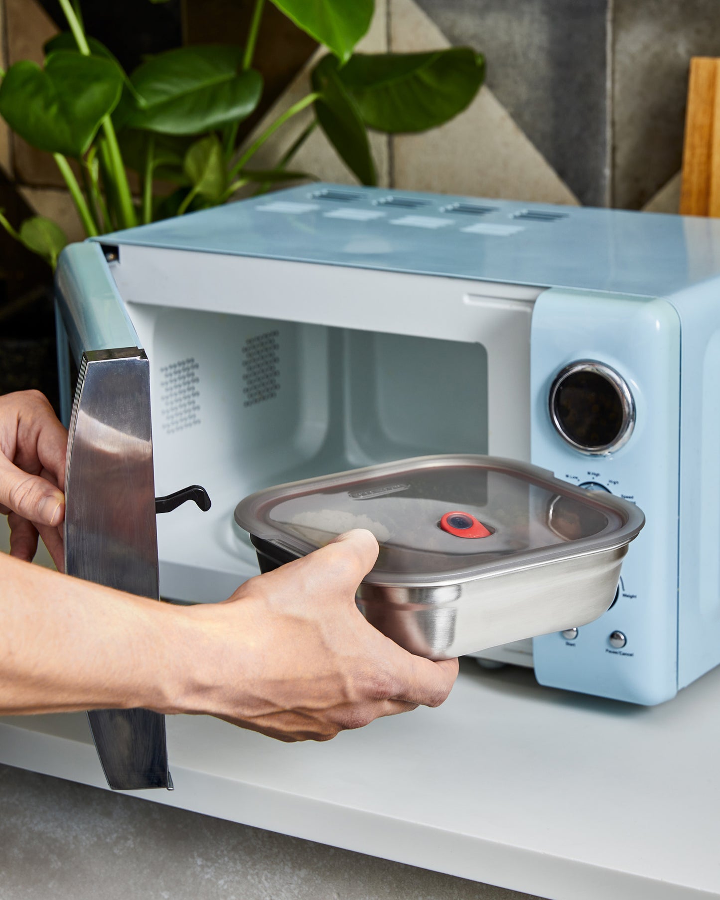 SET DE BOÎTES CARRÉES REPAS X2