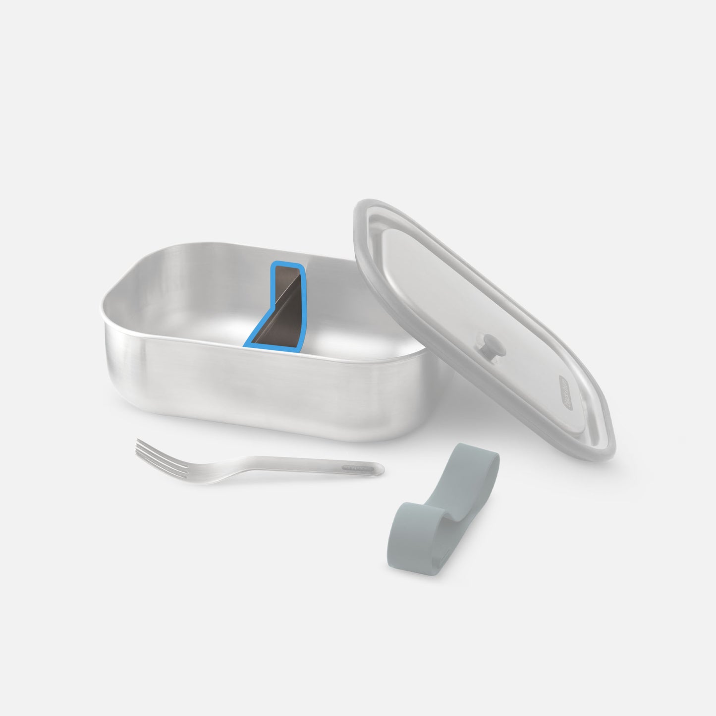 BOÎTE DE REMPLACEMENT EN ACIER INOXYDABLE GRANDE TAILLE - SÉPARATEUR COULISSANT