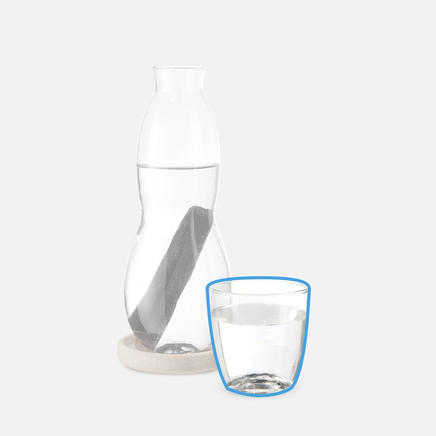 CARAFE PERSONNELLE DE REMPLACEMENT - VERRE